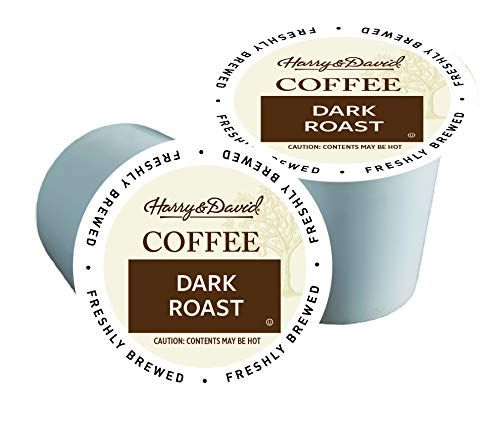 Harry & David Dark Roast Single Serve Coffee, 18 Count Box