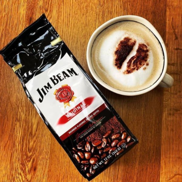 Jim Beam Original Bourbon Flavored Ground Coffee, 2 Bags (12 Oz Ea.)