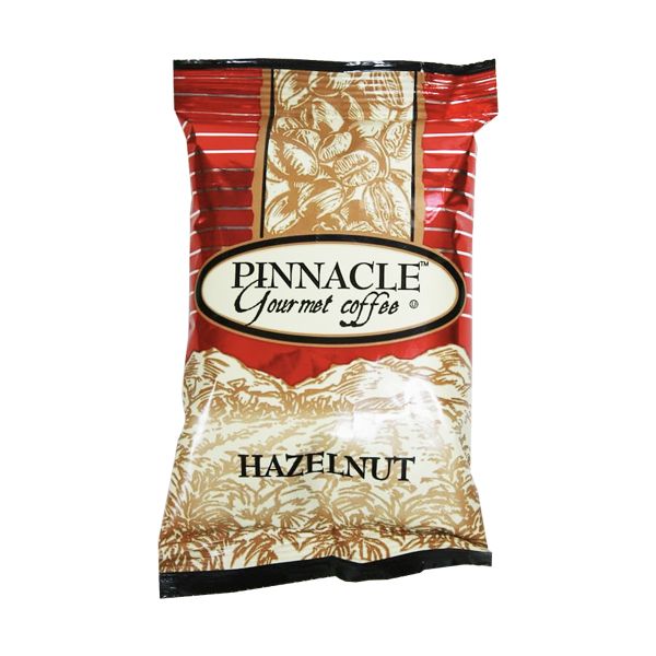 Pinnacle Ground Coffee, Hazelnut, 64/3oz Pre-Portioned Packets