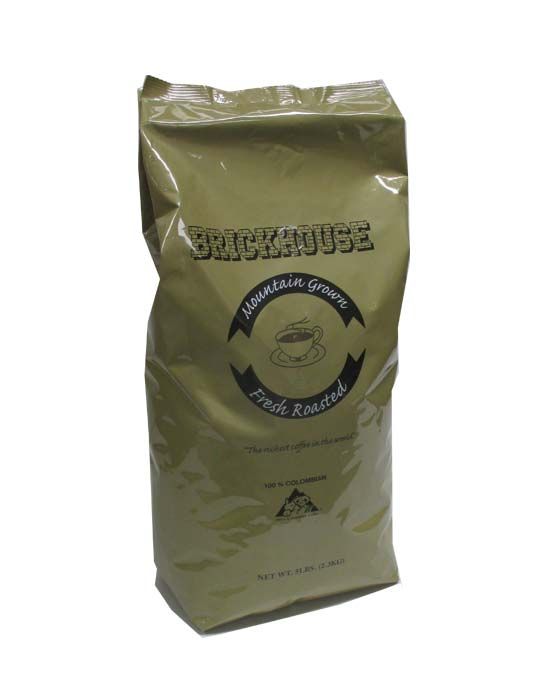 Brickhouse 100% Colombian Bean, 2/5 Lb Bags
