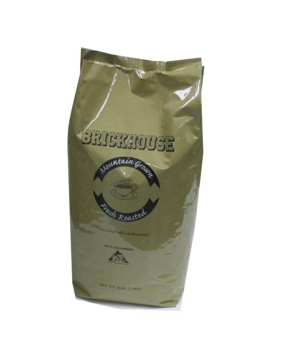  Brickhouse 100% Colombian Bean, 2/5 Lb Bags