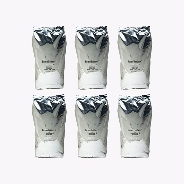  Farmer Brothers Breakfast Blend (Replaces 1271) Ground Coffee, 6x5lb Bags