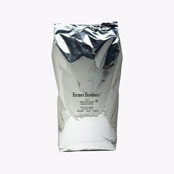  Farmer Brothers Breakfast Blend (Replaces 1271) Ground Coffee, 5lb Bag