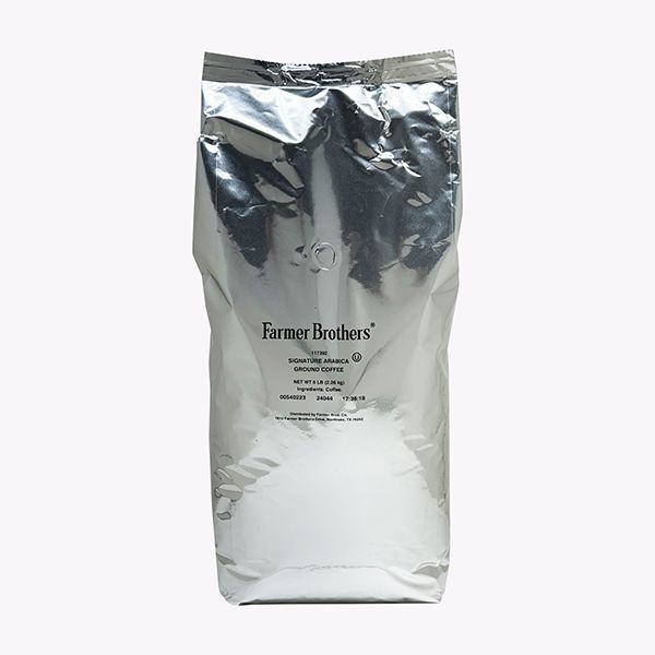  Farmer Brothers Signature Arabica (Replaces 1395) Ground Coffee, 6x5lb Bags