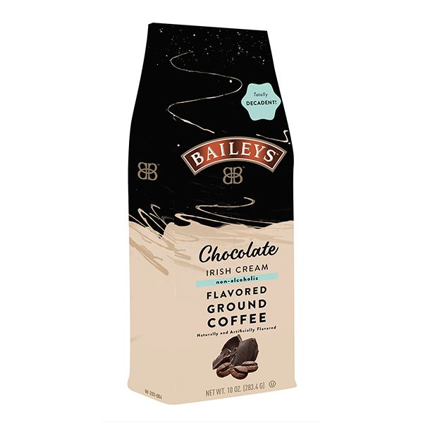 Baileys Bailey'sChocolate Irish Cream, Flavored Ground Coffee, 6 Bags, 10oz Each