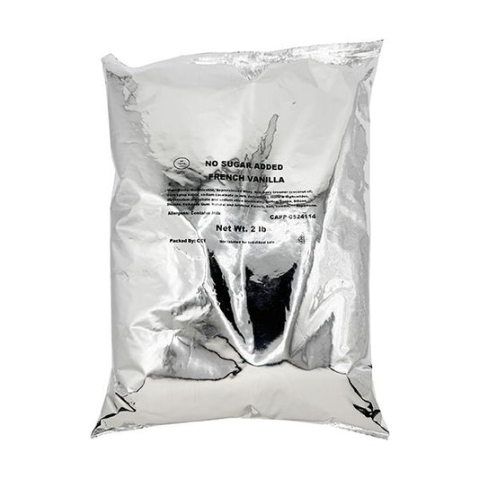  Brickhouse French Vanilla No Sugar Added Powdered Cappuccino Mix, 2lb Bag – Rich, Creamy, And Sugar-Free