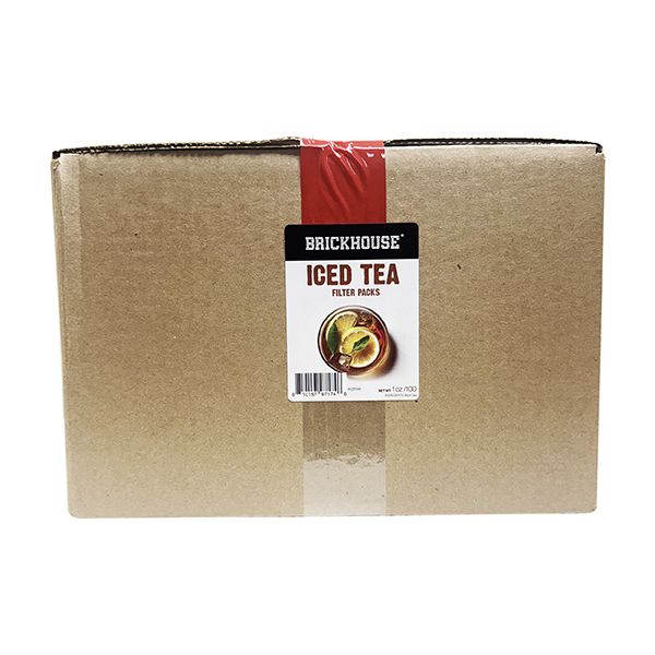  Brickhouse Iced Tea Filter Packs, 100/1oz Filter Packs – Premium Black Tea For Freshly Brewed Iced Tea
