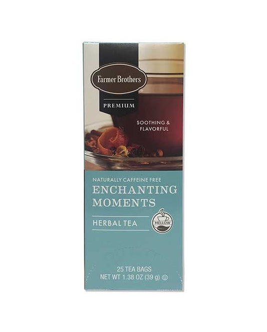  Farmer Brothers Premium: Enchanting Moments Hot Tea, 1/25 Ct Tea Box