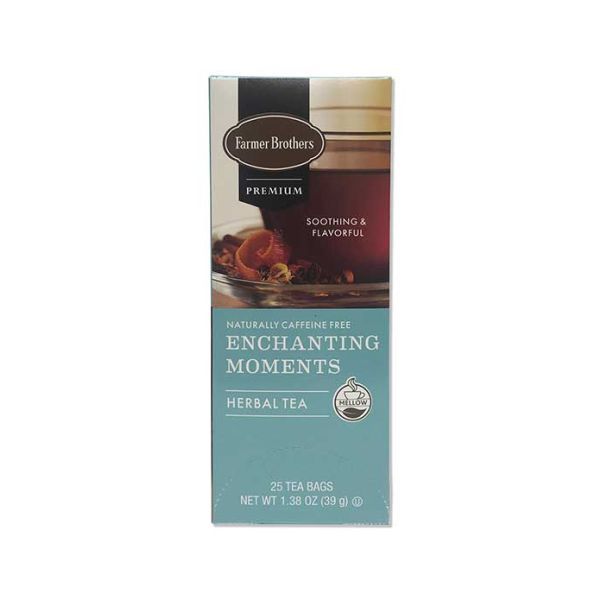  Farmer Brothers Premium: Enchanting Moments Hot Tea, 6/25 Ct Tea Boxes