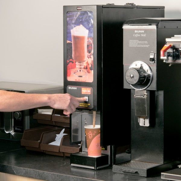BUNN® Bunn SET00.0203 FMD-1 BLK Fresh Mix Cappuccino / Espresso Machine Hot Chocolate Dispenser