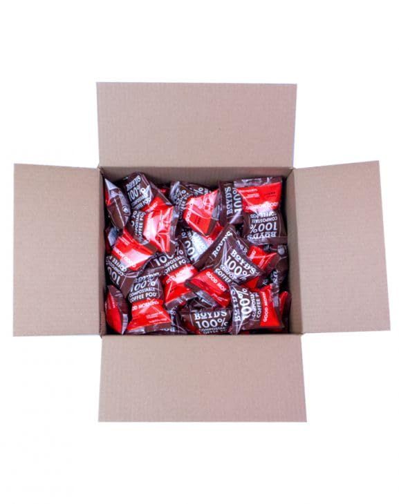  Boyd's Single Serve Coffee, 80 Compostable Single Pods (Good Morning)