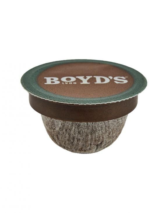  Boyd's Single Serve Coffee, 80 Compostable Single Pods (Good Morning)