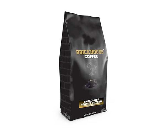  Brickhouse Coffee, Ground Coffee, 12oz Bag (Chocolate Peanut Butter)