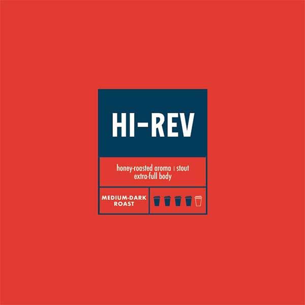  Boyd's Hi-Rev Ground Coffee, Medium-Dark Roast, 3 Pack – 4 Oz Portions