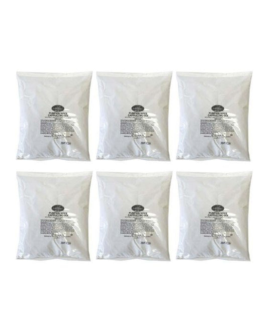  Farmer Brothers Cappuccino Mix Pumpkin Spice 6 Bags (2 Lbs Each)