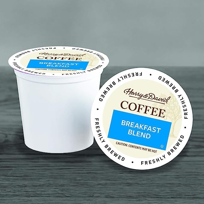  Harry & David Coffee Combo, Dark Roast, Breakfast Blend 2/18 Ct Boxes