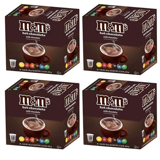  M&M's Milk Chocolate Hot Chocolate, 72 Single Serve Cups