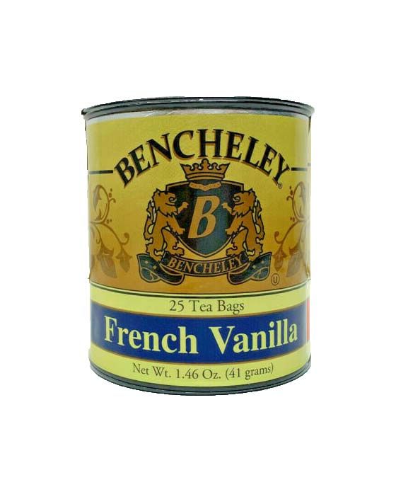  Bencheley French Vanilla Tea, 25 Tea Bags (1.46 Oz)