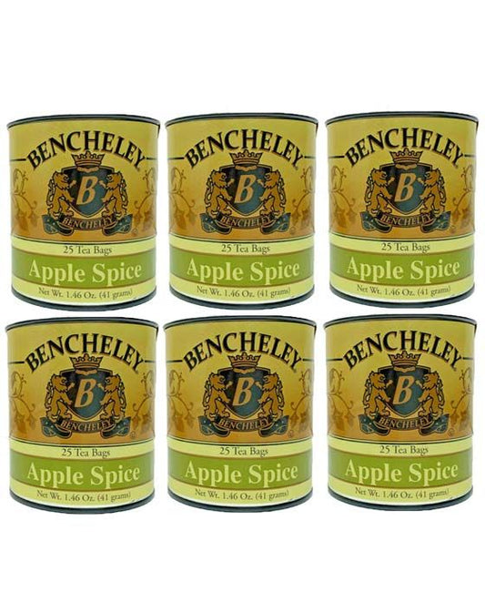  Bencheley Tea Bags, 6/25 Ct Apple Spice Tea