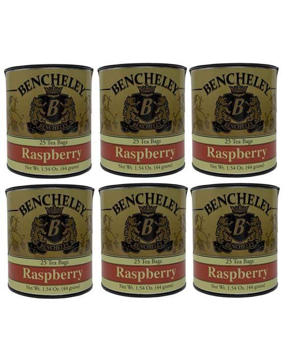  Bencheley Tea Bags,6/25 Ct Raspberry Tea