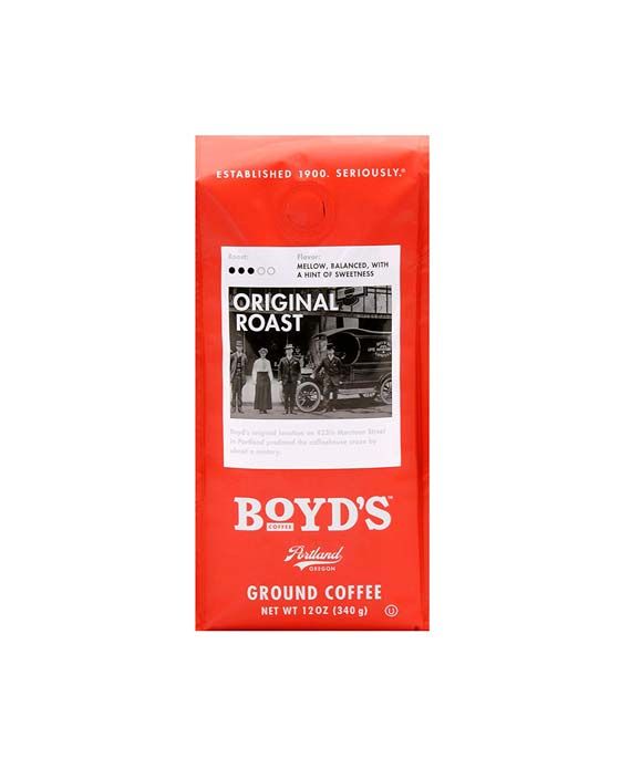  Boyd's Orginal Roast Coffee - Ground Medium Roast - 12-Oz Bag