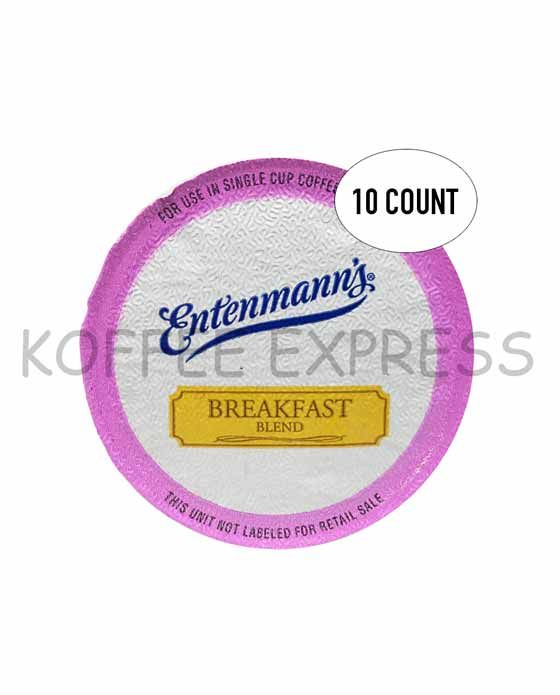  Entenmann's Single Serve Coffee, Breakfast Blend (10 Cups)