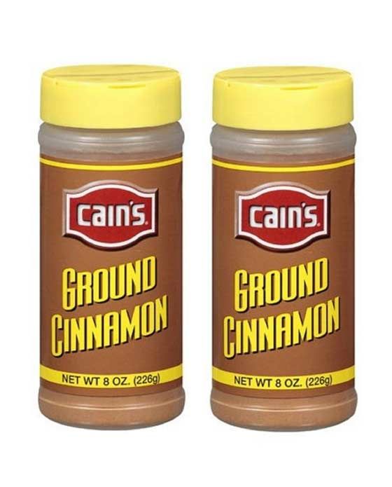  Cain's Ground Cinnamon (2 Bottle/8 Oz Each)