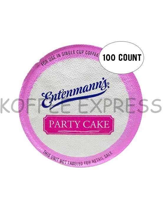  Entenmann's Party Cake Flavored Coffee Single Serve Cups For Keurig K-Cup Brewer, 100 Count