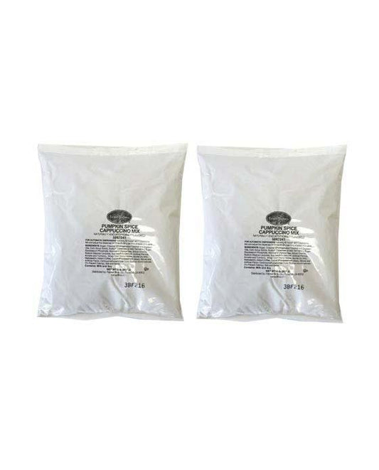  Farmer Brothers Cappuccino Mix Pumpkin Spice 2 Bags (2 Lbs Ea)
