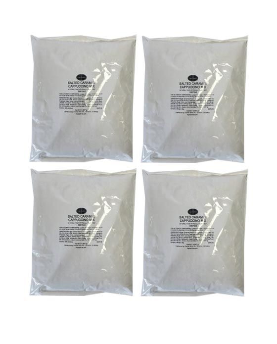 Farmer Brothers Cappuccino Mix Salted Caramel4 Bags (2 Lbs Ea)