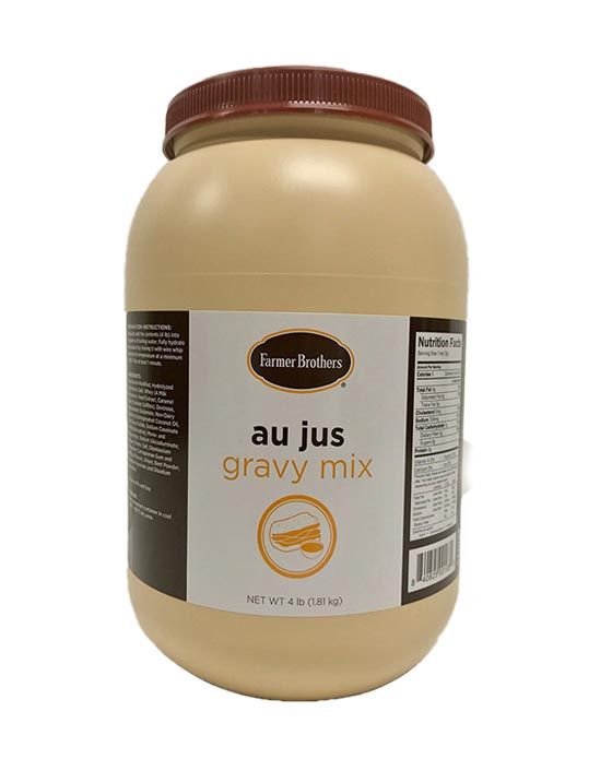  Farmer Brothers Au Jus Gravy Mix (1 Bottle/4 Lbs)