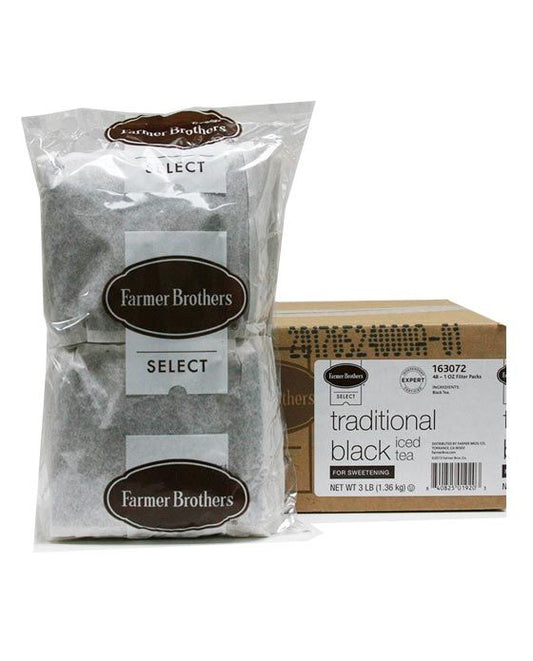  Farmer Brothers Black Iced Tea For Sweetening, 1 Box - 48/1 Oz