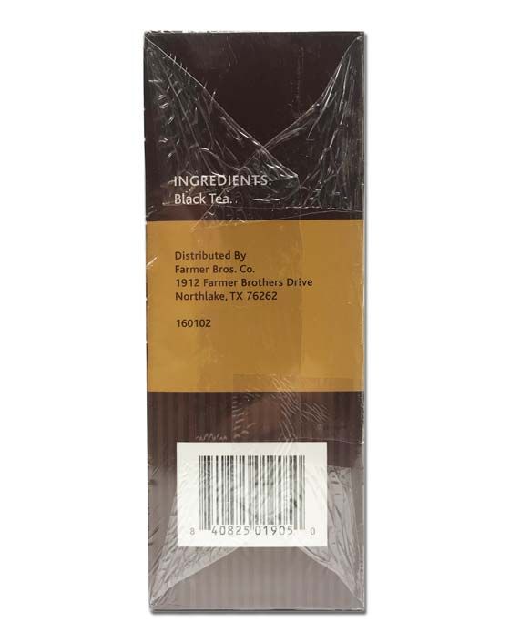  Farmer Brothers Black Tea: 2 Boxes Regular & 2 Boxes Decaf