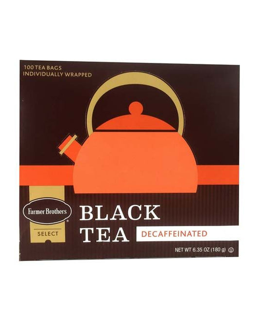  Farmer Brothers Black Tea (Decaf) - 100 Bags