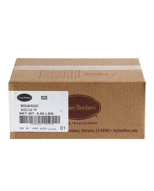  Farmer Brothers Coffee - Ground Medium Roast 2 Oz Filterpack (Bulk 40 Pack)