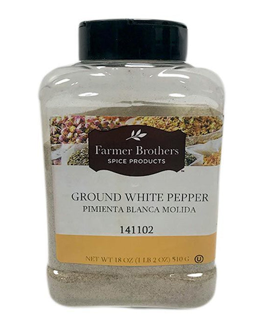  Farmer Brothers Ground White Pepper (1 Bottle/1 Lb 2 Oz)