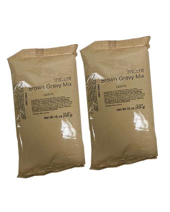  Farmer Brothers Instant Brown Gravy Mix (2 Bags/15 Oz Ea.)