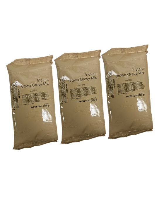  Farmer Brothers Instant Brown Gravy Mix (3 Bags/15 Oz Ea.)