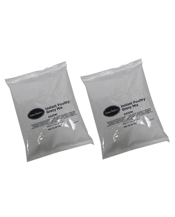  Farmer Brothers Instant Poultry Gravy (2 Bags/15 Oz Ea.)