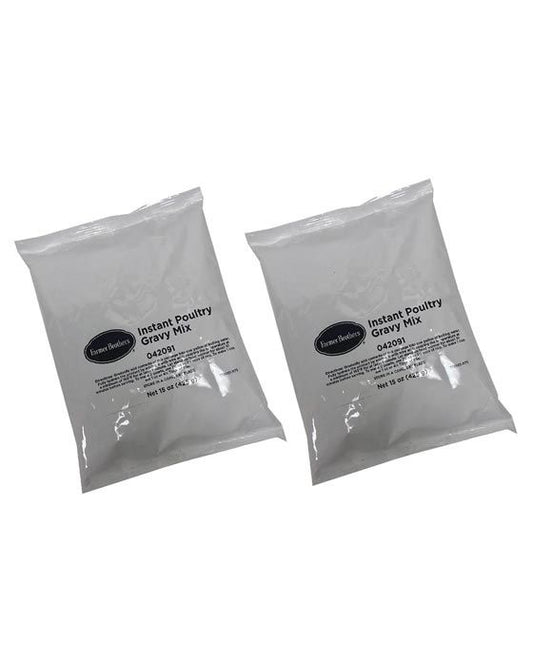  Farmer Brothers Instant Poultry Gravy (2 Bags/15 Oz Ea.)