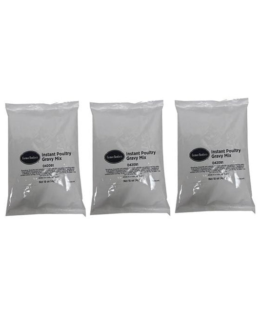  Farmer Brothers Instant Poultry Gravy (3 Bags/15 Oz Ea.)