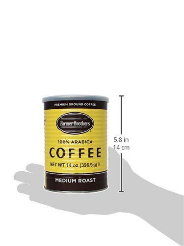  Farmer Brothers Medium Roast Ground Coffee (24 Cans/14 Oz)