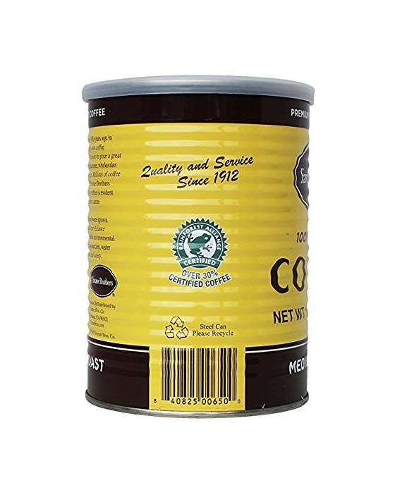  Farmer Brothers Medium Roast Ground Coffee (9 Cans/14 Oz)