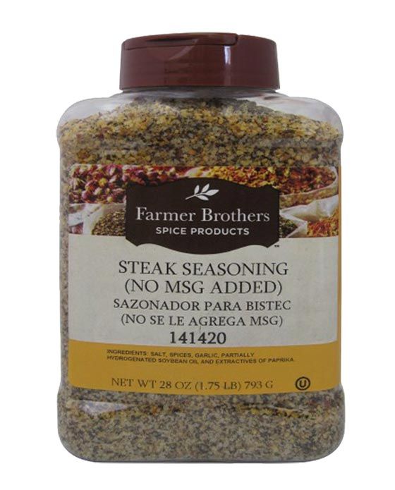  Farmer Brothers Steak Seasoning (1 Bottle/28 Oz)