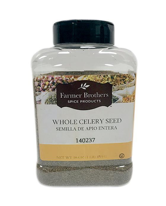  Farmer Brothers Whole Celery Seed (1 Bottle/1 Lb)