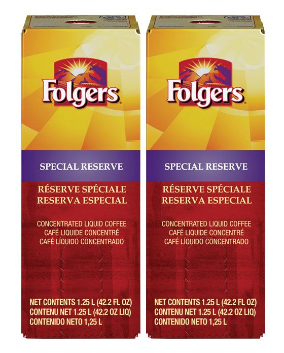  Folgers 1.25 Liter Special Reserve (Two)