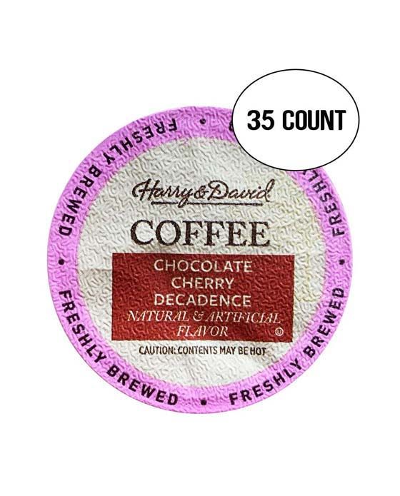  Harry & David Coffee, Chocolate Cherry Decadence, 35 Single Serve Cups