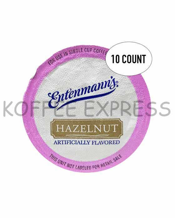  Entenmann's Single Serve Coffee, Hazelnut (10 Cups)