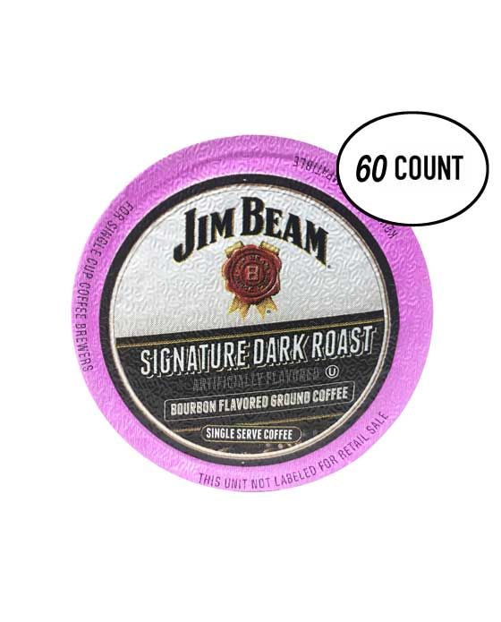  Jim Beam Dark Roast Bourbon Flavored Single Serve Cups, 60 Cups