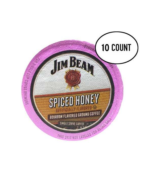  Jim Beam Spiced Honey Bourbon Flavored Single Serve Cups, 10 Cups